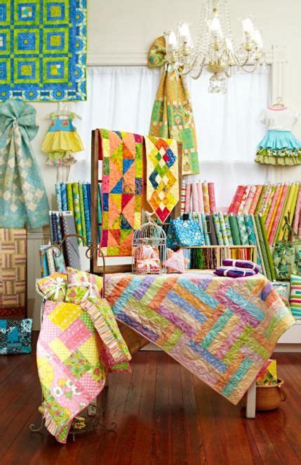 Bright Lights Samples Aplenty Fill The Shop Including Quilts Table