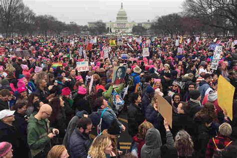 Womens March On Washington Kicks Off With Massive Rally The Two Way