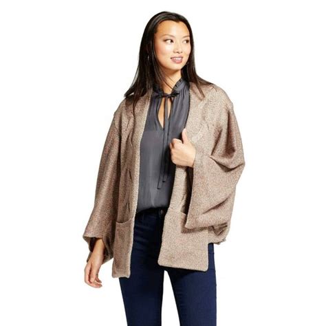 Knox Rose Sweaters Knox Rose Cable Knit Kimono Cardigan Sweater