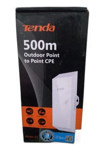 Wired O1 Tenda Outdoor Router at ₹ 3200/piece in Jaipur | ID: 2849150614562