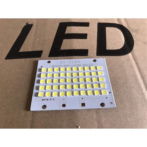 Chipled 50w Epistar cho lắp ráp đèn pha LED SMD 5054 Shopee Việt Nam