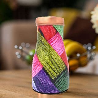 Buy Style Homez Copper Bedroom Bottle Ml Handmade Meena Print