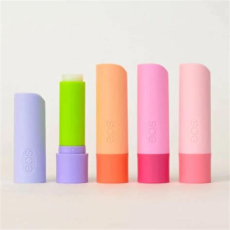 Набор бальзамов для губ Тропический EOS Super Soft Shea 4-pack Lip ...