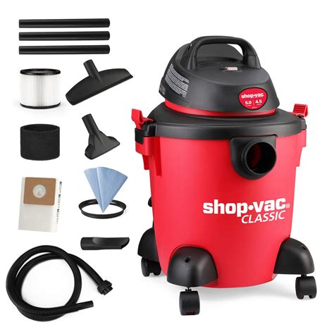 Shop Vac 5 Gallon 45 Peak Hp Wetdry Vacuum Portable