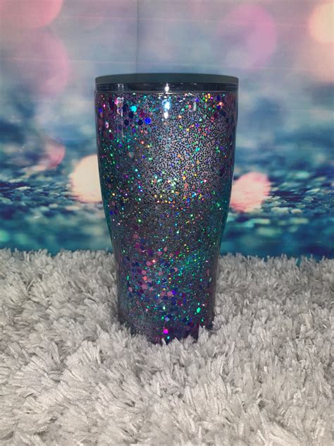 Epoxy Tumbler Galaxy Tumbler Glitter Tumbler Resin Tumbler Etsy