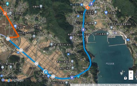 Jr気仙沼線brt・大船渡線brt 信号・待避所の配置図（2023年3月現在） 君と、a列車で行こう。