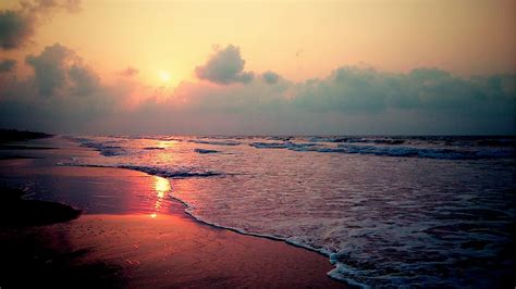 calm, sea, sunset, photograph, ocean, view, sunrise, beach, dawn, waves ...