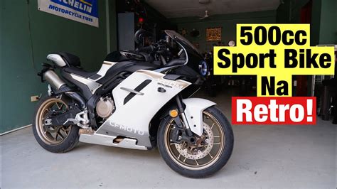 CF Moto 500SR Voom Full Review Sound Check And First Ride YouTube