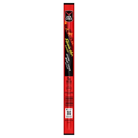Jack Links Flamin Hot Flavored Original Meat Stick 0 92 Oz Walmart