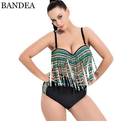 Bandea Conjunto De Biquíni Feminino Cintura Alta Sexy Roupa De Banho