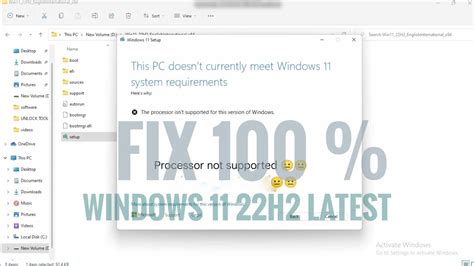 How To Install Update Windows 11 22H2 On Unsupported Hardware