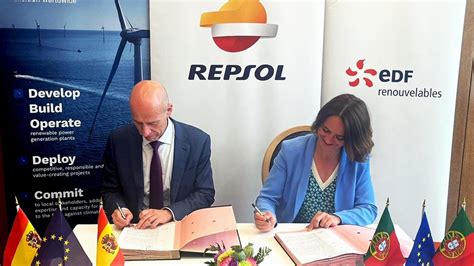 Repsol Y Edf Renewables Firman Un Acuerdo En Exclusiva De Cooperaci N