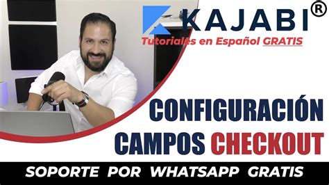 Cómo configurar los campos de checkout o página de pago en Kajabi