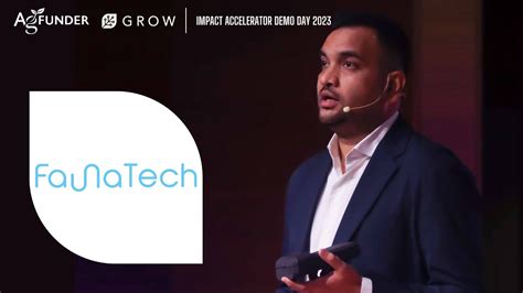 FaunaTech AgFunder GROW Impact Accelerator Demo Day 2023 YouTube