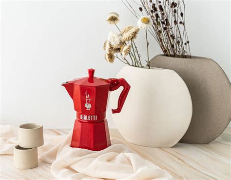 Bialetti Exclusive Moka Express Rot Bialetti Shop De