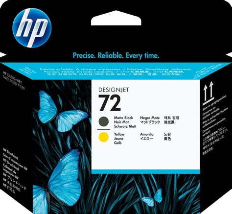 Hp Cabezal De Impresi N Amarillo Negro Mate Toner Es