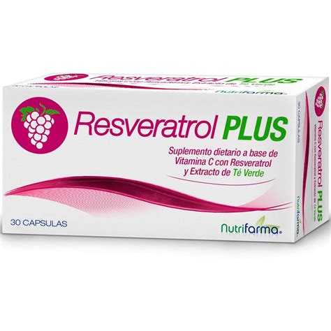 Nutrifarma Resveratrol Plus X C Psulas Farmacia Leloir Tu