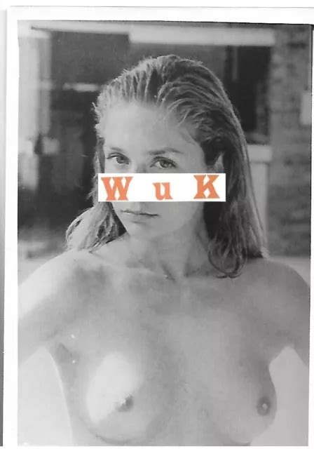 VINTAGE AKT FOTOKUNST Nude nackt Blond Schönheit Beauty Girl Augen EUR