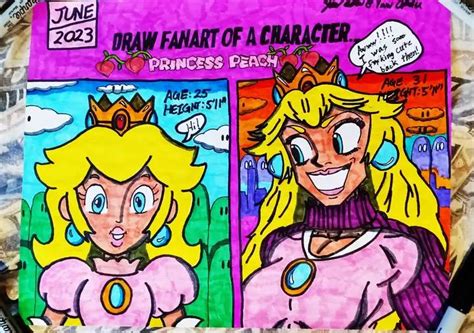 Classic Princess Peach And Modern Princess Peach By Ad311 On Deviantart