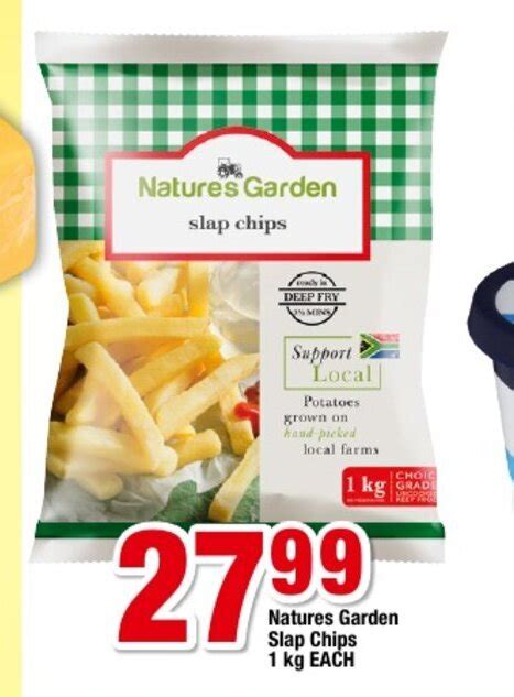 Natures Garden Slap Chips 1kg Each Offer At OK Foods