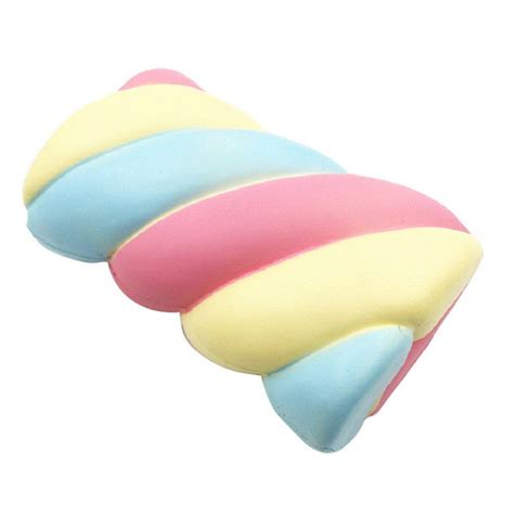 Jumbo Squishy Rainbow Marshmallow Cute Kawaii Soft Cotton Candy Toy [46 ...