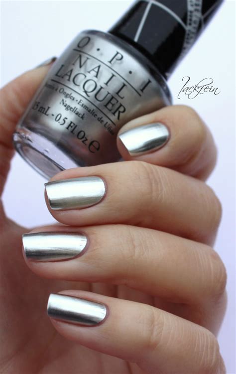 Opi Metallic Chrome Nails Peyrouse Hair 295 Vernis Opi Metallic Nail