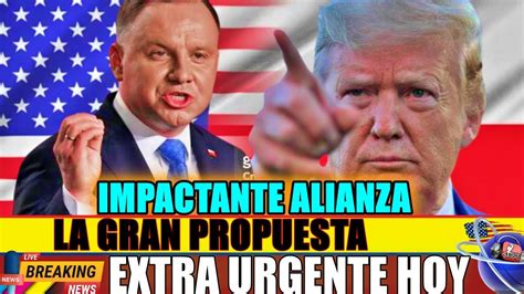 Impactante Alianza Trump Noticias Hoy Abril News Today Donald