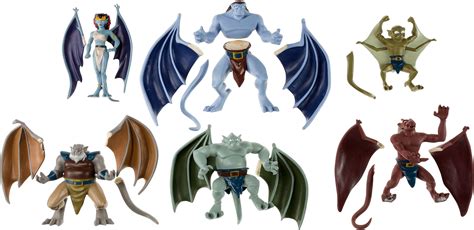 Gargoyles Resin Figure Prototype Group Of 6 Walt Disney Lot 97281