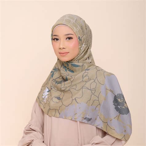 Jual Year End Sale Zm Zaskia Mecca Marigold Scarf Hijab Kerudung