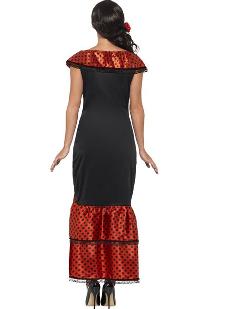 Spanish Flamenco Senorita Fancy Dress Costume Large Party Supplies