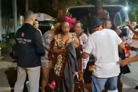 Thai Tourist Police Arrest Foreign Sex Workers On Pattaya Beach Thaiger