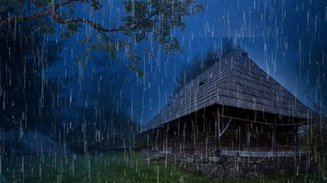 Barulho de Chuva Trovões no Telhado Chuva Relaxante para Dormir