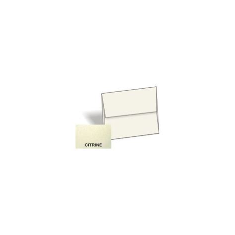 Stardream Metallic A Envelopes X Citrine Pk