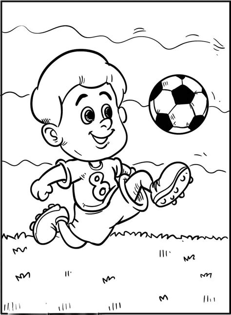 Desenhos De Futebol Para Pintar Colorir Em Casa Entre No Jogo