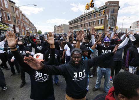 Baltimore Riots 2015 Breaking Curfew Comes Into Effect But Police