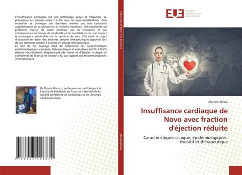 Insuffisance Cardiaque De Novo Avec Fraction D Jection R Duite