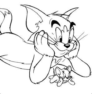 tom jerry para colorear 13 Divertirse con los niños