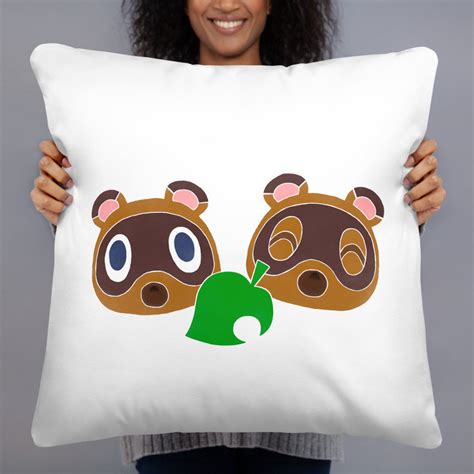 Animal Crossing New Leaf Tom Nook Tommy Y Timmy Pillow Etsy