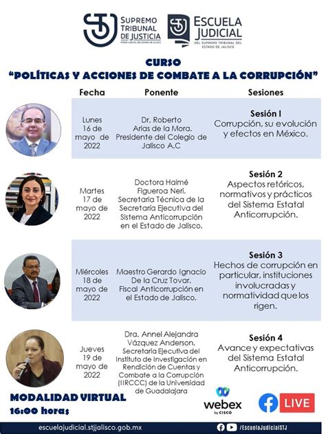 CURSO Políticas y acciones de combate a la corrupción Sesión I