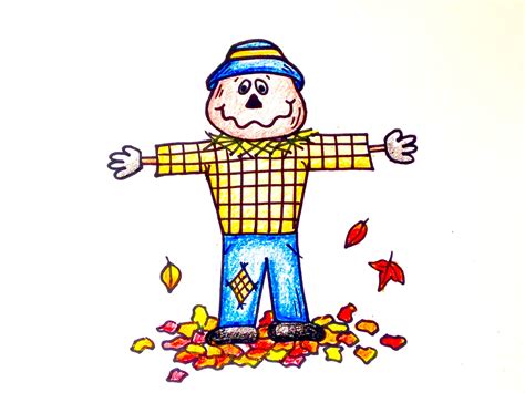 Scarecrow Drawing At Getdrawings Free Download