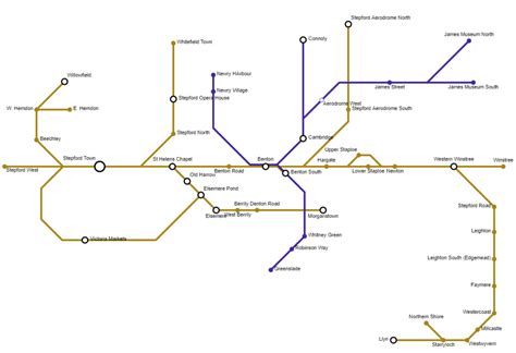 SCR Railway Map