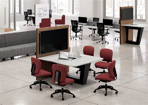 Mio Collaborative Table Multimedia Conference Tables From National Office Furniture Architonic