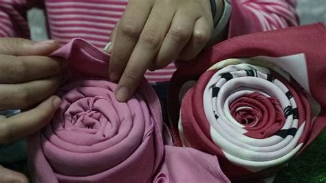 Bouquet Tudung Dalam Kotak Cara Buat Bouquet Tudung Tutorial Hijab