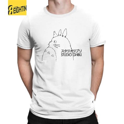 My Neighbor Totoro Studio Ghibli Totorot Shirts Miyazaki Hayao Male