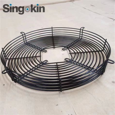 Black Powder Coated Custom Fan Cover Net Wire Fan Guard China Fan