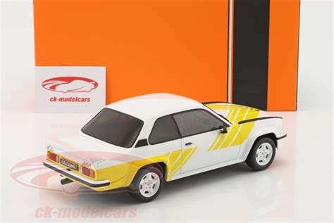 Ixo Opel Ascona B Baujahr Wei Gelb Cmc