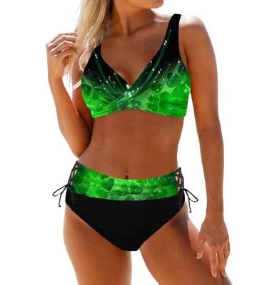 STRÓJ KĄPIELOWY BIKINI WYSOKI STAN KOLORY 12336665390 oficjalne archiwum Allegro