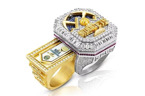 Take A Closer Look At The Denver Nuggets NBA Championship Rings In