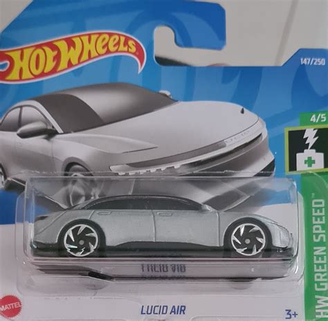 Hot Wheels Green Speed Lucid Air Universo Hot Wheels