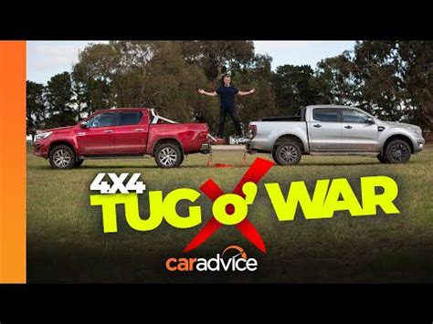 Vw Amarok Vs Ford Ranger Vs Toyota Hilux Off Road Battle